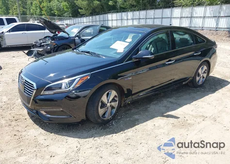 2016 Hyundai Sonata Hybrid Limited из США, поврежденный, VIN KMHE34L16GA008452